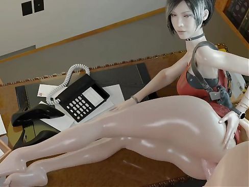 ADA WONG sex on desk